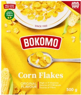 Bokomo Corn Flakes Box