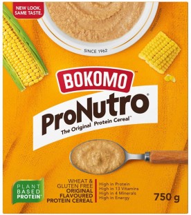 Bokomo Pronutro The Original Protein Cereal Box