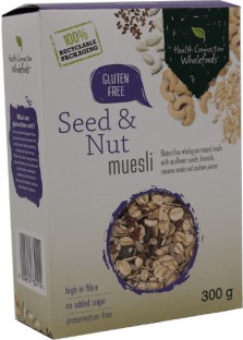 Health Connection Wholefoods Seed & Nut Muesli 300g Box