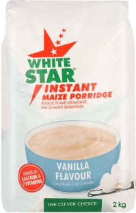 White Star Instant Maize Porridge Vanilla Pouch