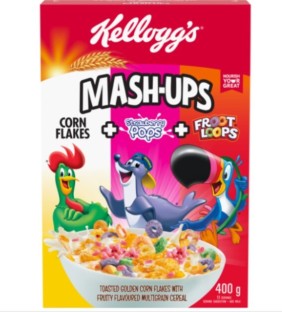 Kelloggs Cereal Mashups Box
