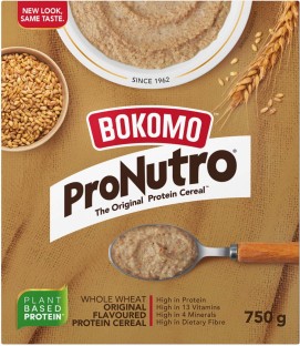 Bokomo Pronutro The Original Protein Cereal Whole Wheat Flavoured Box