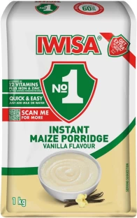 Iwisa Instant Maize Vanilla Flavour Pouch