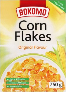 Bokomo Corn Flakes Box