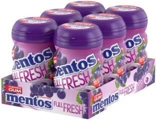 Mentos Sugar Free Grape Chewing Gum