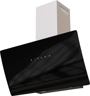 Ladybird 90cm Glass Extractor - with Motorised Opening Door & Led Lighting Wall Mounted Chimney