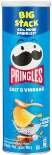 Pringles Potato Chips Salt & Vinegar Chips