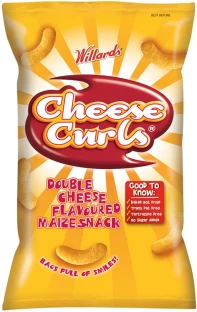 Willards Double Cheese Flavoured Maize Snack Puffcorn