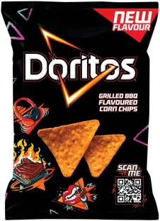 Doritos Corn Chips Grilled BBQ Nachos
