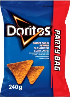 Doritos Sweet Chilli Pepper Flavoured Corn Nachos