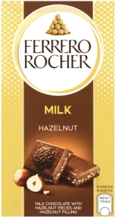 Ferrero Milk Chocolate With Hazelnut Milk Chocolate Bars
