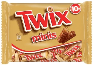 Mars Twix Mini Chocolate Milk Chocolate Bars