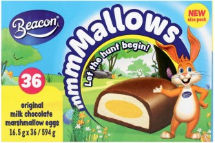 Beacon Mallows Marshmallow Milk Chocolate Bars
