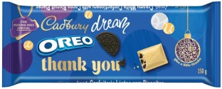 Cadbury Dream Oreo Thank You White Chocolate Bars