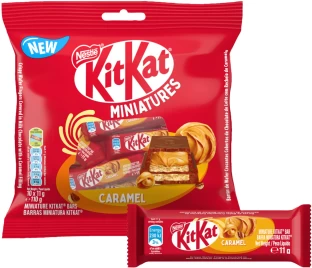 Nestle Miniature Caramel Milk Chocolate Bars