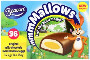 Beacon Mallows Marshmallow Milk Chocolate Bars