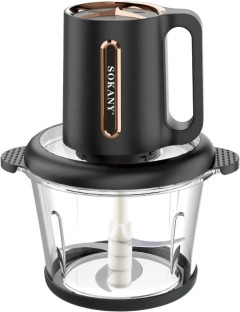 Sokany WONDER CHOPPER SK-06034 ( BLACK ) Electric Stainless Steel Stainless Steel Chopper
