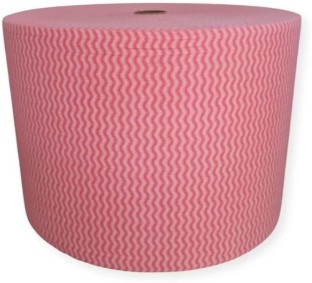 Stealth Spunlace Roll Red Wet and Dry Non-woven Cleaning Cloth