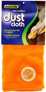 Addis Dust Orange Dry Microfiber Cleaning Cloth