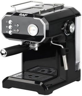RAF Twin Brewing Espresso And Cappuccino Coffee Maker 10 Cup Coffee Machine