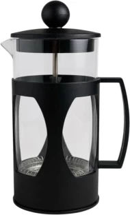 Crockery Centre Coffee Plunger 350ml 27.5x8cm Black Coffee Machine