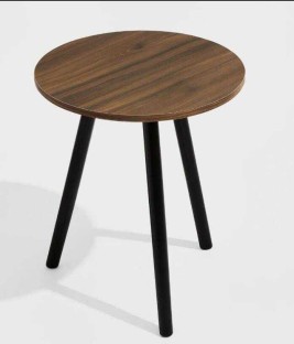 VALYO Solid Wood Round Coffee Table