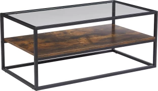 Anchor Glass Rectangle Coffee Table