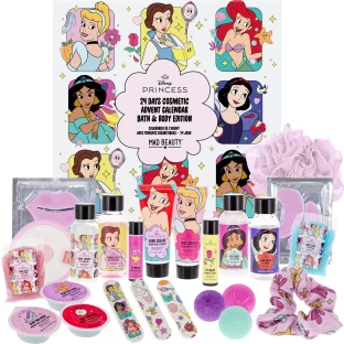 Disney Disney Princess 24 Days Bath & Body Beauty Advent Calendar by MAD BEAUTY Bath Care Combo
