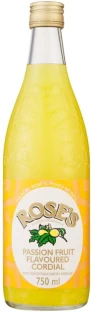 Rose's Passion Fruit Flavoured Cordial