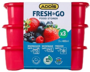 Addis Plastic Fridge Container  - 400 ml
