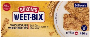 Bokomo Weet-Bix Wholegrain Wheat High Fiber Biscuit