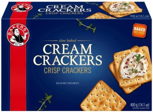 Bakers Crackers Cream Cracker Biscuit