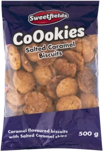 Sweetfields Salted Caramel Flavoured Cookies