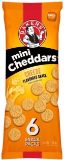 Bakers Mini Cheddars Cheese Flavoured Cheeselets