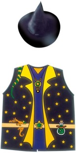 Lesheng Halloween Witch - Role Play Costume For Kids Costume Wear