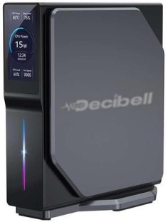 Decibell Mini Desktop PC S1 Intel Alder Lake-N N100 Quad-Core processor (16 GB RAM/Integrated Intel UHD Graphics Graphics/Windows 11 Pro/16 GB Graphics Memory) Mini Tower