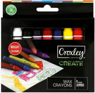Croxley Jumbo Wax Wax Crayons