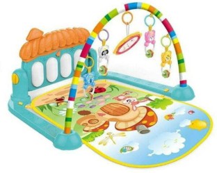 AD Stores Baby Play Gym Piano Fitness Rack Mat Piano Crib Toy and Play Gym