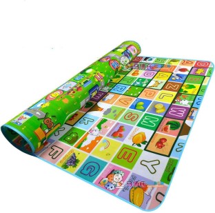 Dansup Multi-functional Foldable Baby Mat Alphabets Crib Toy and Play Gym