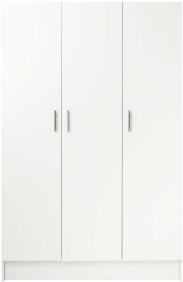 Home & Kitchen 3 Door Built-In Melamine Wood Cupboard