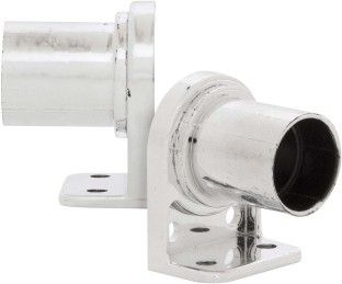 Rufflette White Rod Rail Bracket (11 cm x 2 cm)