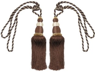 SMTE Brown Tieback Hook (15 cm x 3 cm)