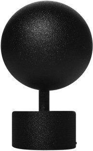 Finishing Touches Black Curtain Rods (23 cm x 3 cm)