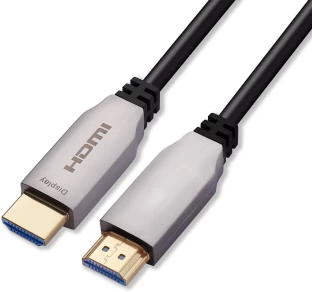 Astrum HDMI To HDMI 20 m 4K Fiber Optic Cable, 2.0 18Gbps HDR10 60Hz 3D for Gaming CCTV
