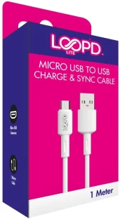 Loopd USB Type C To USB Type C 1 m Lite Micro Usb Cable