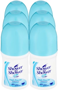 Shower To Shower Fresh Powder Deodorant Roll-on  -  For Women