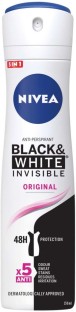 Nivea ANTIPERSPIRANT Black & White Deodorant Spray  -  For Women