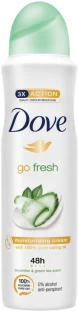 Dove Go Fresh Moisturising Cream Deodorant Spray  -  For Women