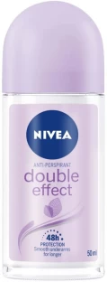 Nivea ANTIPERSPIRANT Double Effect Deodorant Roll-on  -  For Women