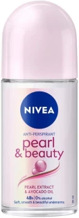 Nivea ANTIPERSPIRANT Pearl & Beauty Deodorant Roll-on  -  For Women